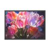 93854-512.jpg Beautiful Pink Tulips Flowers Framed Poster