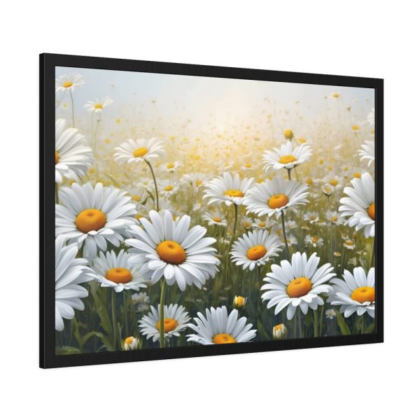 93854-529.jpg Blooming Daisy Field Framed Poster