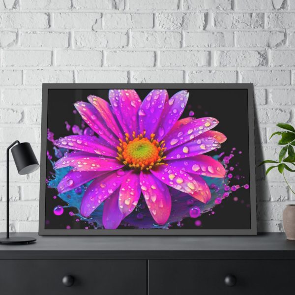 93854-539.jpg Colorful Daisy Framed Poster