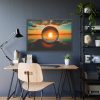 93854-54.jpg Reflection Time Through A Lens Ball Framed Poster