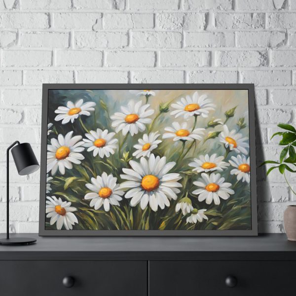 93854-543.jpg Daisy Flower Meadow Framed Poster