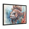 Colorful Lionfish Framed Poster