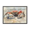 93854-560.jpg Crab Watercolor Art Framed Poster