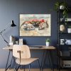 93854-562.jpg Crab Watercolor Art Framed Poster