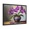 93854-565.jpg Purple Orchid Still Life Framed Poster