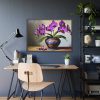 93854-566.jpg Purple Orchid Still Life Framed Poster