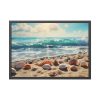93854-644.jpg Sandy Beach With Seashells II Framed Poster