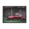 93854-72.jpg Red Old Beetle Car Framed Poster