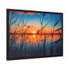93854-77.jpg Scenic View Of The Lake Framed Poster