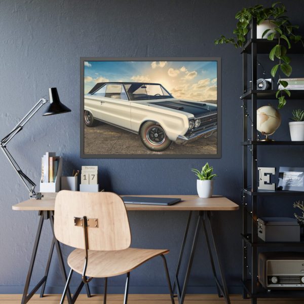 93854-90.jpg Plymouth Classic Car Framed Poster