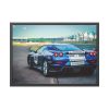 Ferrari Racing Car Framed Poster