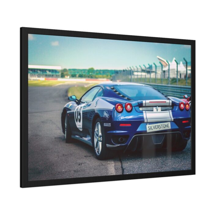 Ferrari Racing Car Framed Poster - Image 6