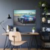Ferrari Racing Car Framed Poster