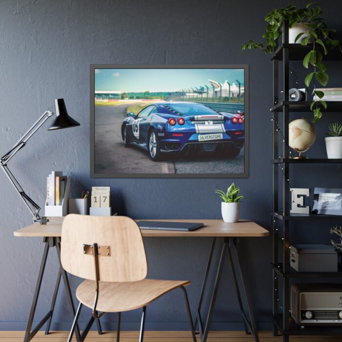 Ferrari Racing Car Framed Poster - Image 7