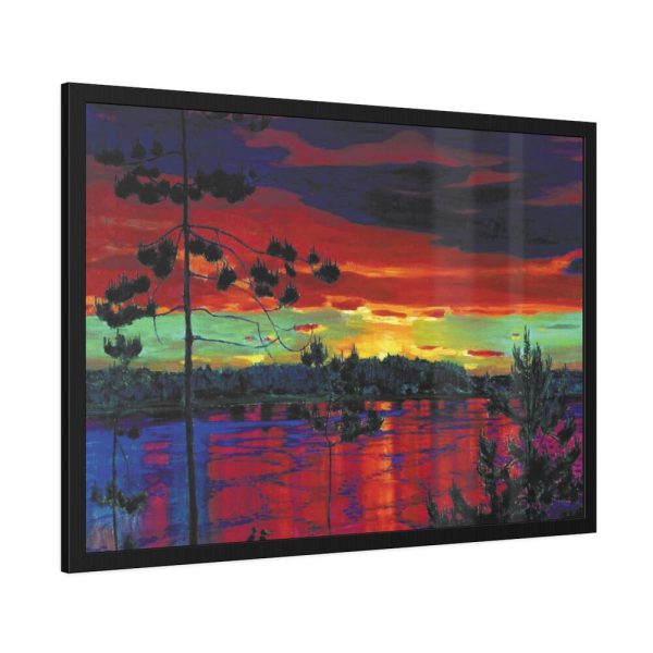 Rylov Sunset Framed Poster