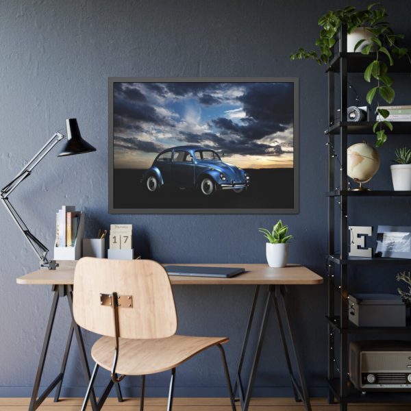 93855-134.jpg Historically Old Car Framed Poster