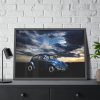 93855-135.jpg Historically Old Car Framed Poster
