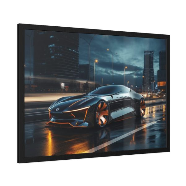 93855-145.jpg Futuristic Sports Car I Framed Poster