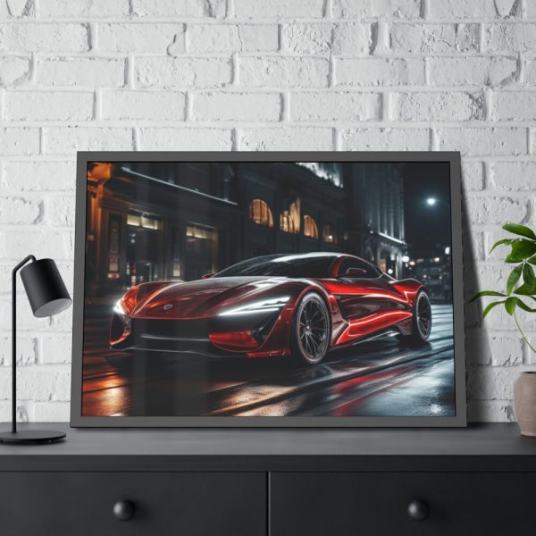 Futuristic Sports Car II Framed Poster
