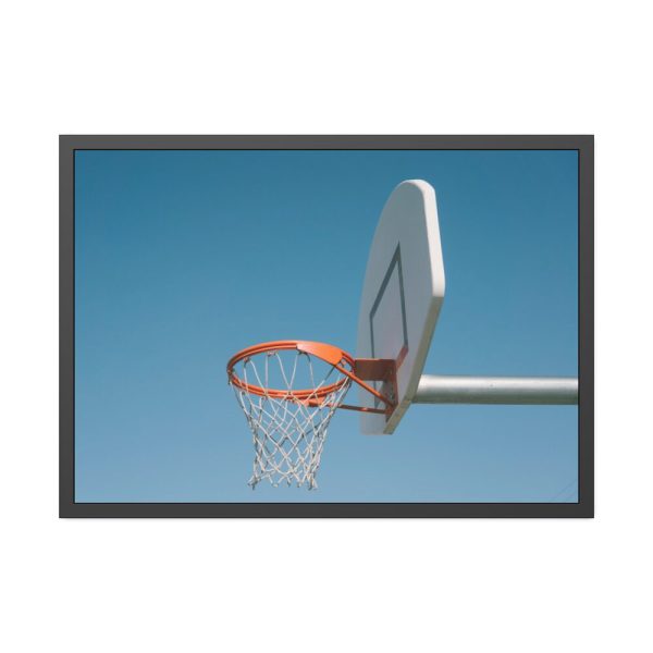93855-153.jpg Outdoor Basketball Net Framed Poster