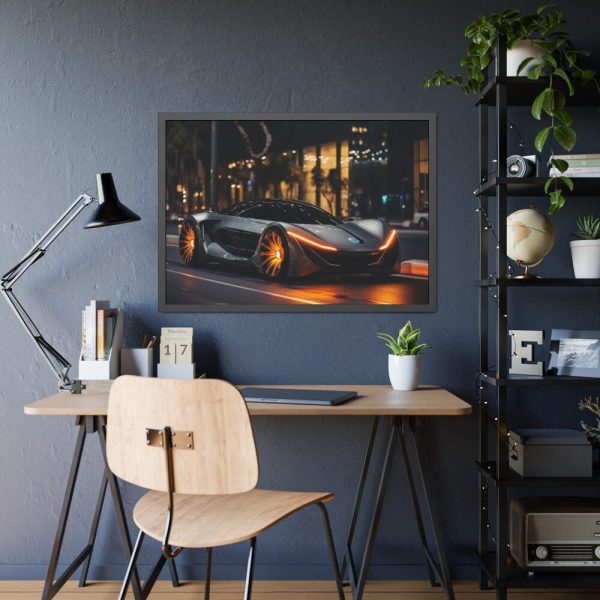 Futuristic Sports Car III Framed Poster