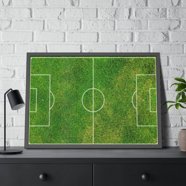 93855-163.jpg Soccer Field Framed Poster
