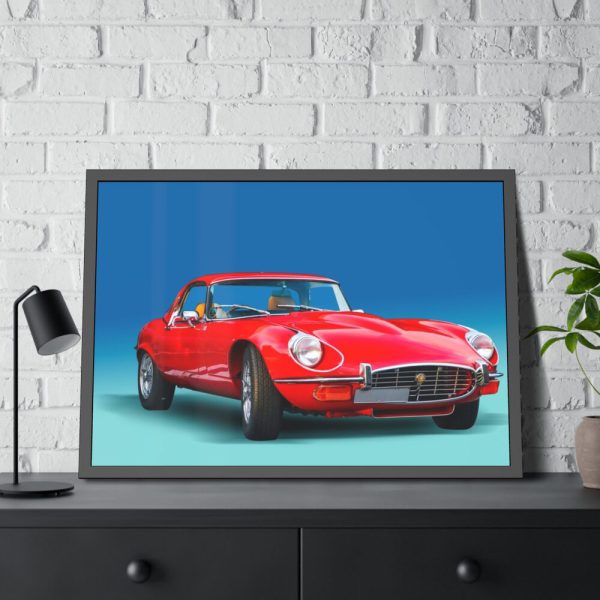93855-171.jpg Car Jaguar Framed Poster