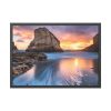 Shark Fin Cove During Sunset Framed Poster