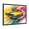 93855-213.jpg Hand-Painted Artistic Vintage Car Framed Poster