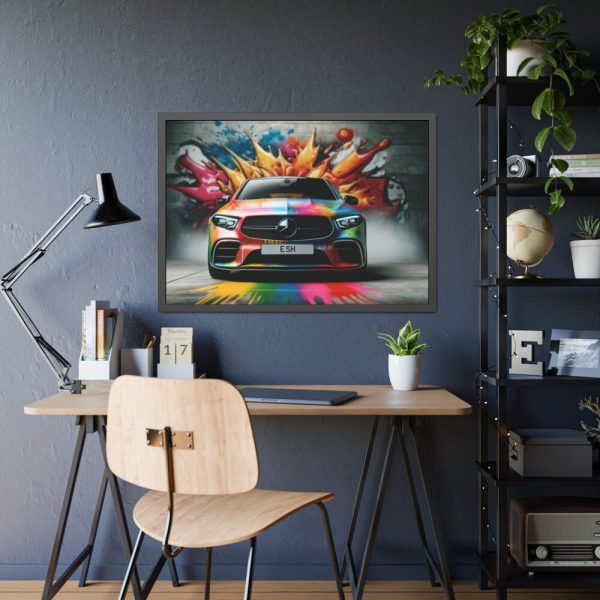 93855-218.jpg Mercedes Car Framed Poster