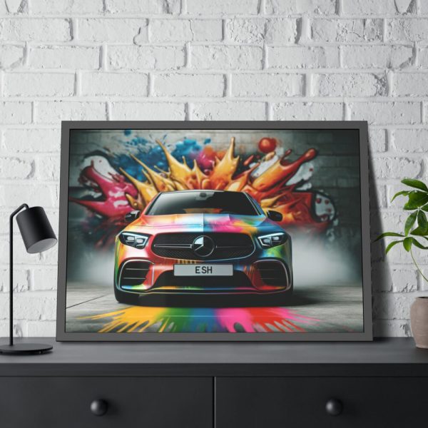 93855-219.jpg Mercedes Car Framed Poster