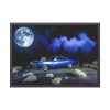 93855-220.jpg Muscle Car Under a Full Moon Framed Poster