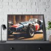 93855-231.jpg Old Racing Vintage Car Framed Poster