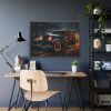 93855-234.jpg Halloween Car Framed Poster