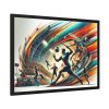 93855-245.jpg Dynamic Sport Scene Framed Poster