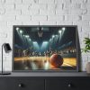 93855-251.jpg Energy and Excitement of a Basketball Game Framed Poster