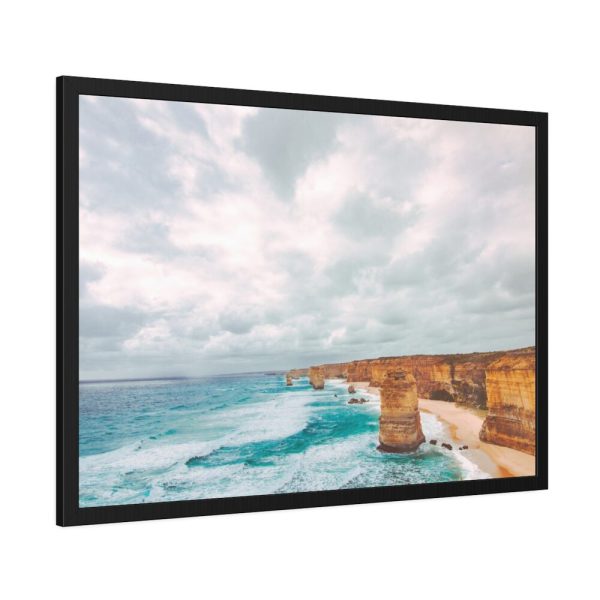 93855-257.jpg Seashore at Twelve Apostles Framed Poster