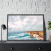 93855-259.jpg Seashore at Twelve Apostles Framed Poster
