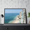 93855-267.jpg Hotels by the Beach Framed Poster