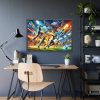 93855-274.jpg Sport Scene Capturing the Excitement and Energy of Athletes Framed Poster
