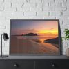 93855-295.jpg Sunrise Sleeping Giant Seascape Framed Poster