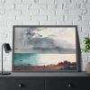 93855-303.jpg Breaking Storm, Coast of Maine Framed Poster