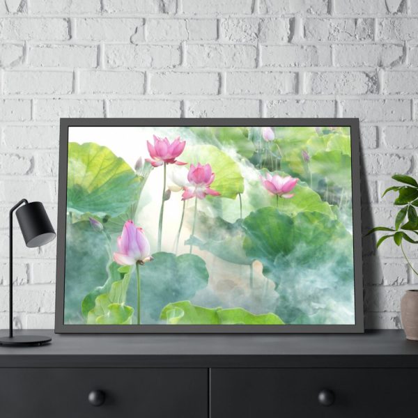 93855-331.jpg Lotus Summer Framed Poster