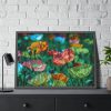 93855-335.jpg Colorful Blooming Poppies Framed Poster