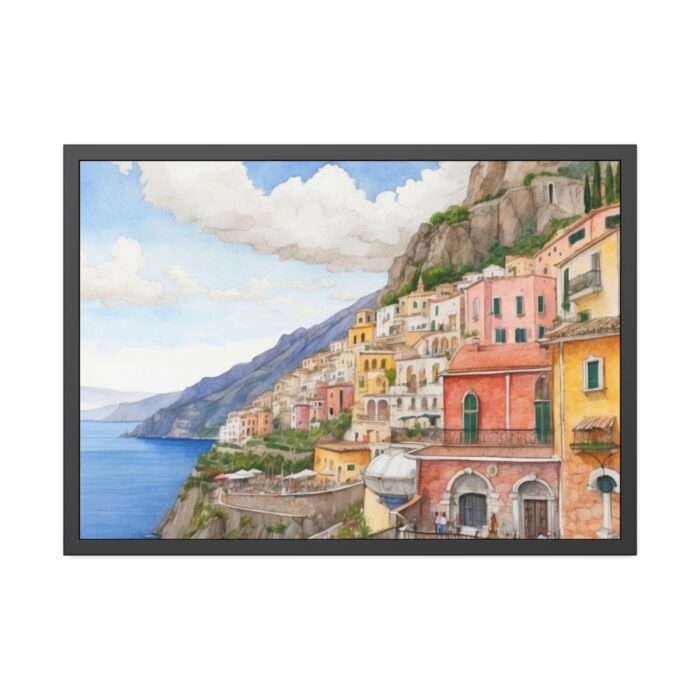 Amalfi Coast Framed Poster - Image 5