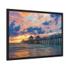 93855-395.jpg Naples Pier, Florida Framed Poster