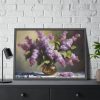 93855-401.jpg Still Life Lilac Flowers Framed Poster