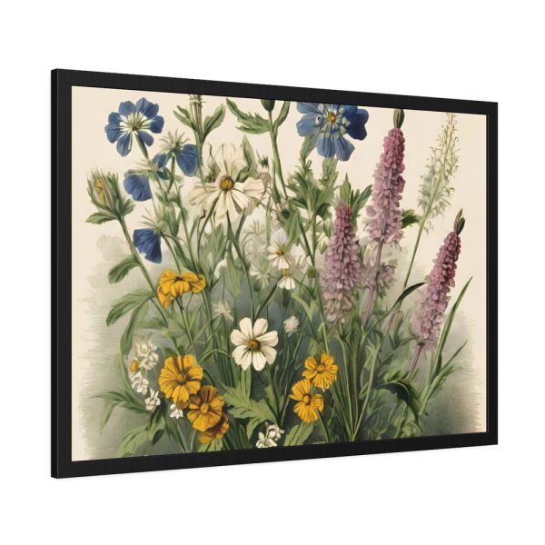 93855-435.jpg Vintage Wildflowers Framed Poster