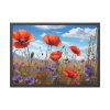 Wildflowers Meadow Framed Poster