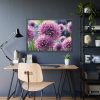 Ornamental Allium Flower Framed Poster